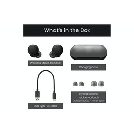 WFC500 True Wireless Buds Black
