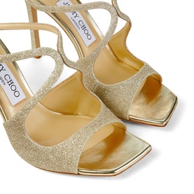 Anise 95 Dusty Glitter Platinum Mules