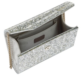 Candy Coarse Glitter Clutch