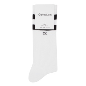 Two-Pack Striped Crew Socks