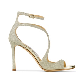 Azia 95 Glitter Strappy Heeled Sandals