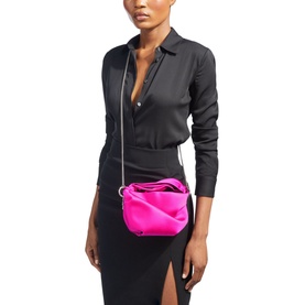 Bonny Satin Twisted Handle Bag