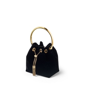 Bon Bon Mini Velvet Bucket Bag