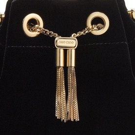 Bon Bon Mini Velvet Bucket Bag