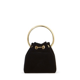 Bon Bon Mini Velvet Bucket Bag