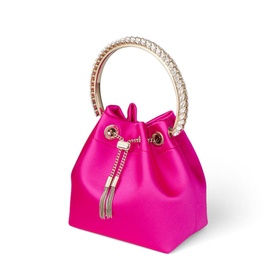 Bon Bon Mini Satin Bucket Bag