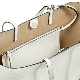 Nine2Five E/W Grained Leather Tote Bag