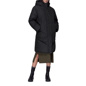 Tessa Hooded Longline Puffer Jacket