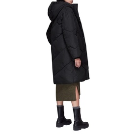 Tessa Hooded Longline Puffer Jacket