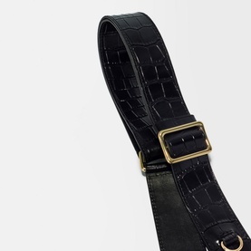Croco Clover Shoulder Strap