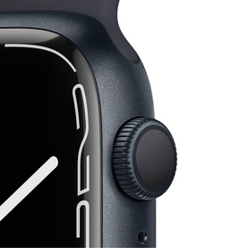 Watch Series 7 GPS 45mm Midnight Aluminium Case With Midnight Sport Band