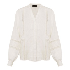 Ada Lace Insert Blouse