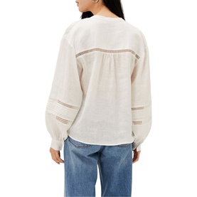 Ada Lace Insert Blouse