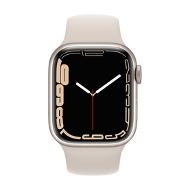 Watch Series 7 GPS 41mm Starlight Aluminium Case With Starlight Sport Band