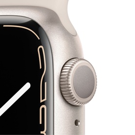 Watch Series 7 GPS 41mm Starlight Aluminium Case With Starlight Sport Band