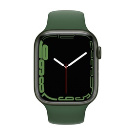 Watch Series 7 GPS 45mm Green Aluminium Case With Clover Sport Band