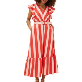 Lottie Striped Maxi Dress