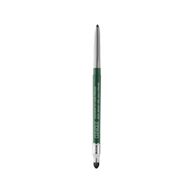 Clinique Quickliner For Eyes Intense eyeliner pencil in Intense Black, green barrel with built-in smudge tip