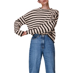 Stripe Ribbed Sweater