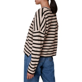Stripe Ribbed Sweater