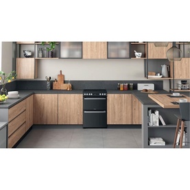 Electric Freestanding Double Cooker: 60cm