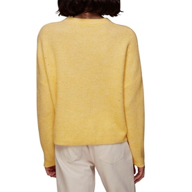 Ribbed Crew Neck Sweater