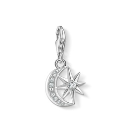 Charm Pendant Star & Moon