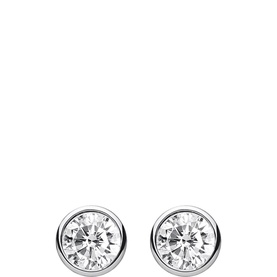 Round Stud Earrings