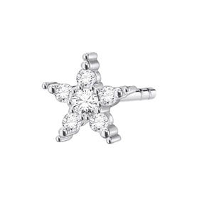 Star-Shaped Single Stud Earring