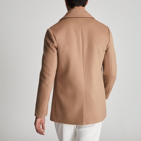 Giovanni Wool-Blend Peacoat