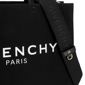 G Medium Canvas Logo Print Tote Bag