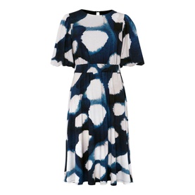 Kaitlyn Abstract Spot Print Dress