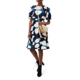 Kaitlyn Abstract Spot Print Dress