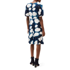 Kaitlyn Abstract Spot Print Dress