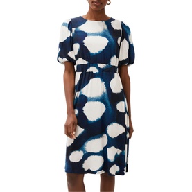 Kaitlyn Abstract Spot Print Dress