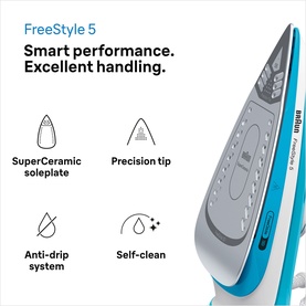 TexStyle 5 Iron With FreeGlide SuperCeramic Soleplate