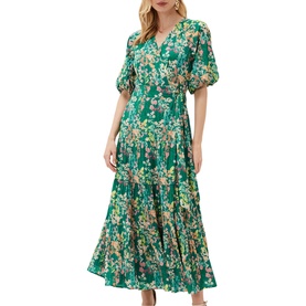 Morven Wrap Maxi Dress