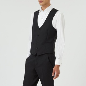 Rocco Slim Fitting Tuxedo Waistcoat