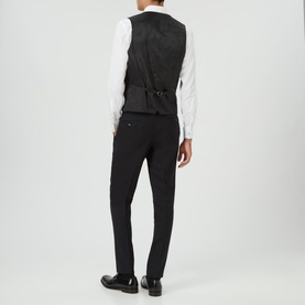 Rocco Slim Fitting Tuxedo Waistcoat