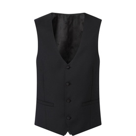 Rocco Slim Fitting Tuxedo Waistcoat