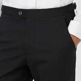Rocco Slim Fitting Tuxedo Trousers