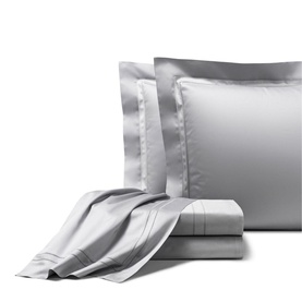 Doppio Ajour Duvet Cover Grey