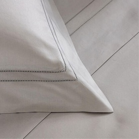 Doppio Ajour Duvet Cover Grey