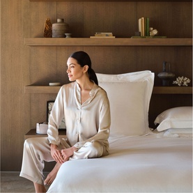 Doppio Ajour Duvet Cover White