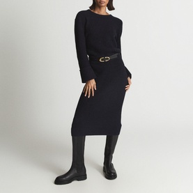 Jodie Knitted Cashmere Blend Dress