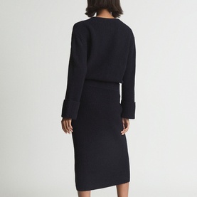 Jodie Knitted Cashmere Blend Dress