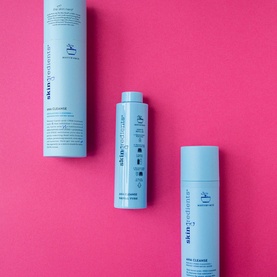 Skingredients AHA Cleanse Brightening + Exfoliating Lactic Acid Cleanser Refillable Primary Pack 100ml