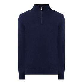 Half-Zip Cashmere Sweater