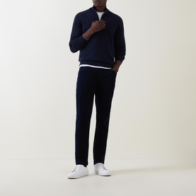 Half-Zip Cashmere Sweater