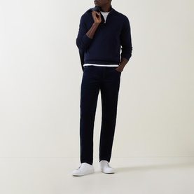 Half-Zip Cashmere Sweater